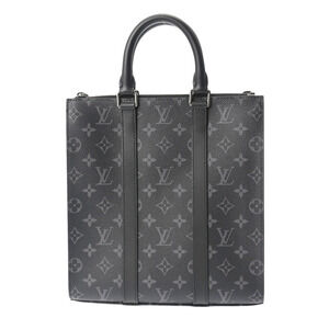 Louis Vuitton Monogram Eclipse Black Sac Plat Cross Bag